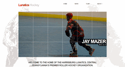 Desktop Screenshot of lunaticsrollerhockey.com